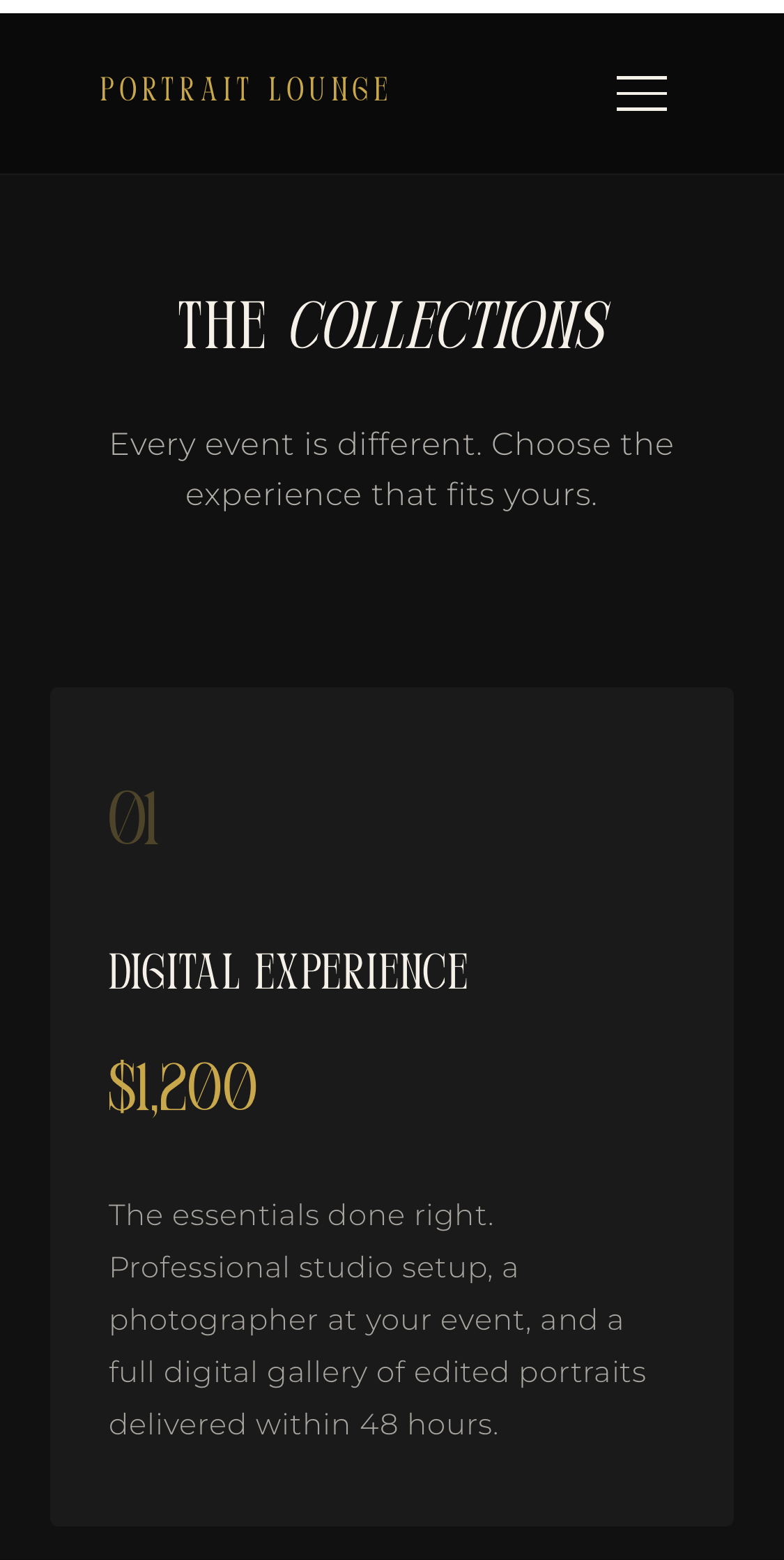 Portrait Lounge mobile